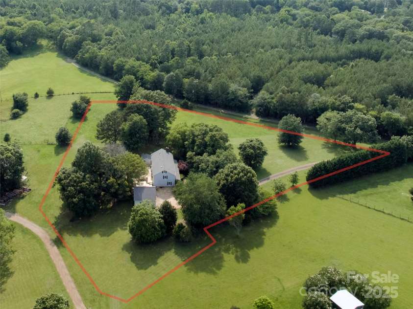 5632 Zion Church Road, Concord, NC 28025.  MLS# CAR4270566, YatesRealty ID 23988. Amazing 4.29 acre Lot - Estimated Lot lines