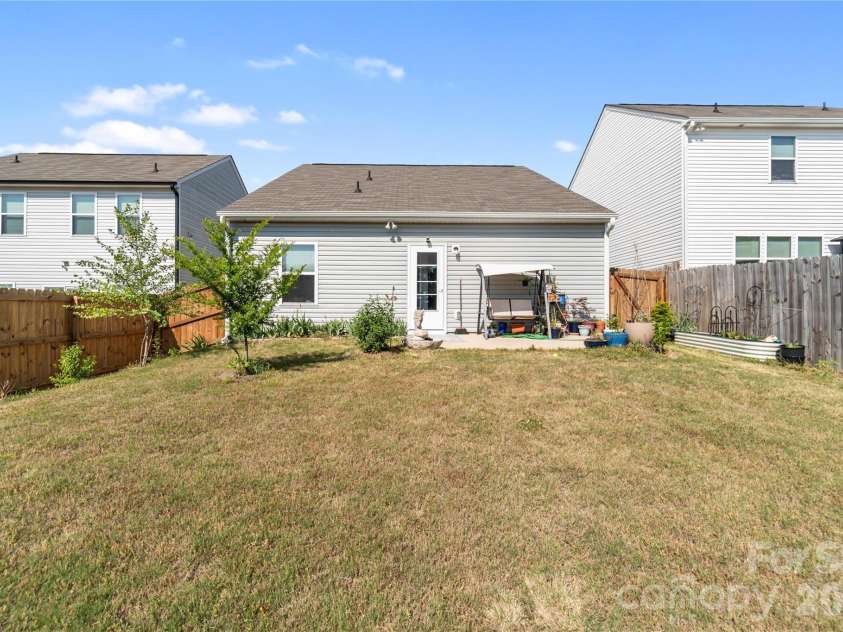 43 Cobbler Drive, Peachland, NC 28133.  MLS# CAR4377302, YatesRealty ID 23989. Enjoy an easygoing outdoor space with a more natural landscape design, where plantings have been intentionally arranged for a simple, organic feel.