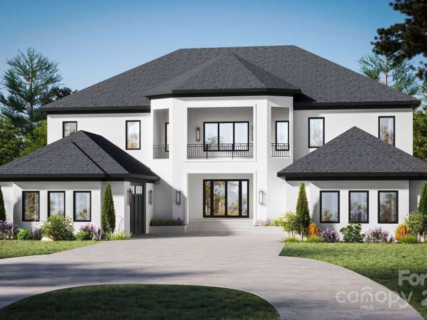 2101 Sharon Avenue, Charlotte, NC 28211.  MLS# CAR4235638, YatesRealty ID 2399. Front Rendering