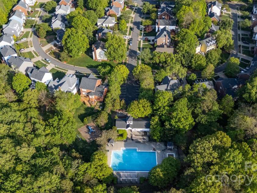 19113 Southport Drive, Cornelius, NC 28031.  MLS# CAR4242642, YatesRealty ID 23990. Arial View of Pool