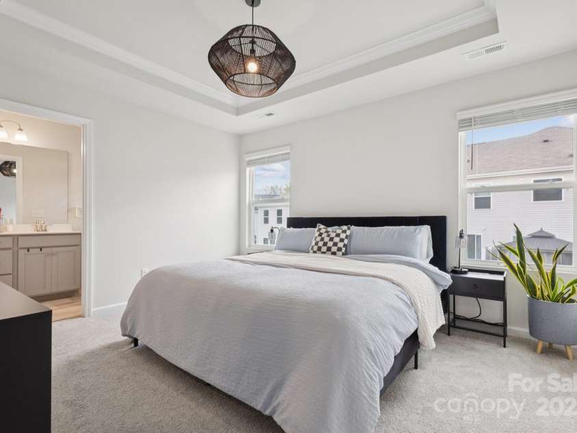 13323 Savaine Street, Charlotte, NC 28278.  MLS# CAR4275113, YatesRealty ID 23998. Primary Bedroom