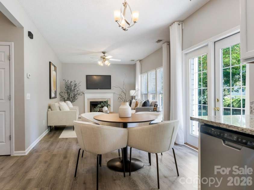 6208 Harburn Forest Drive, Charlotte, NC 28269.  MLS# CAR4380021, YatesRealty ID 23999. Living Room 2