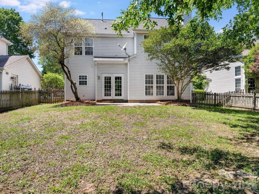 6208 Harburn Forest Drive, Charlotte, NC 28269.  MLS# CAR4380021, YatesRealty ID 23999. Rear Exterior