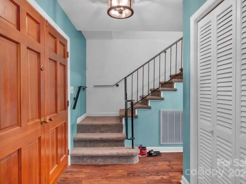 201 Bayberry Drive, Salisbury, NC 28147.  MLS# CAR4298918, YatesRealty ID 24. Stairs and double doors