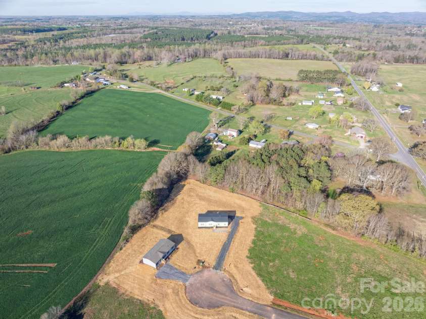 808 Eagleview Lane, Lawndale, NC 28090.  MLS# CAR4359481, YatesRealty ID 24005. Arial View