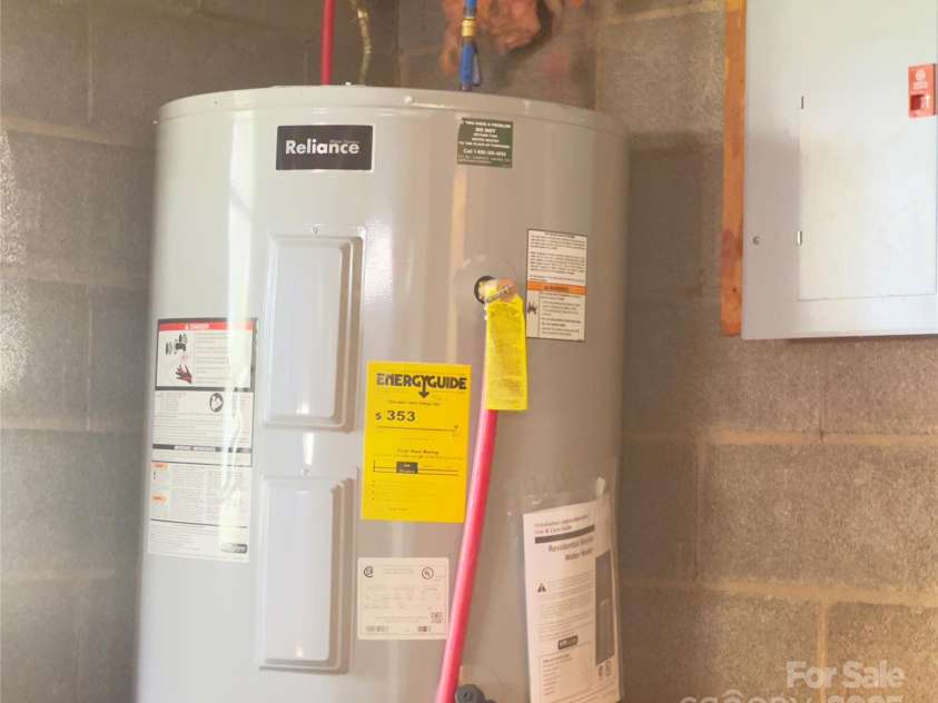 30 Cypress Road, Marion, NC 28752.  MLS# CAR4273463, YatesRealty ID 24007. Hot water heater located in basement
