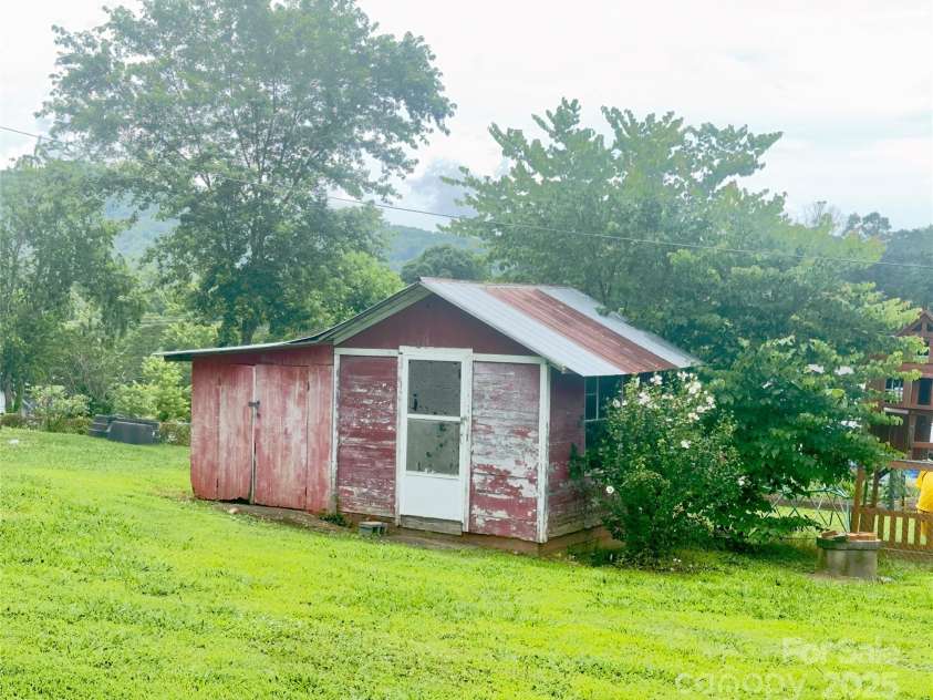 30 Cypress Road, Marion, NC 28752.  MLS# CAR4273463, YatesRealty ID 24007. Storage Shed