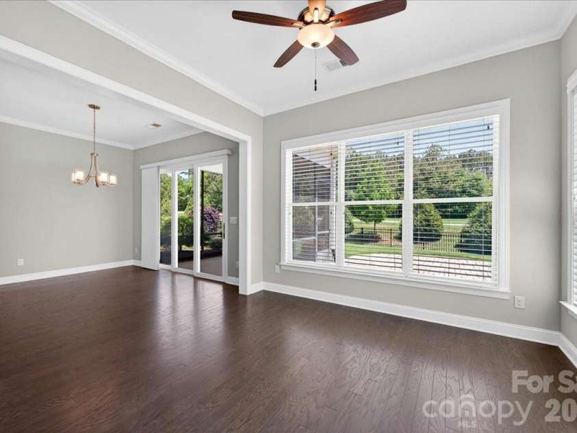 249 Stone Mountain Way, Denver, NC 28037.  MLS# CAR4380432, YatesRealty ID 24016. Dining to Breakfast Transition