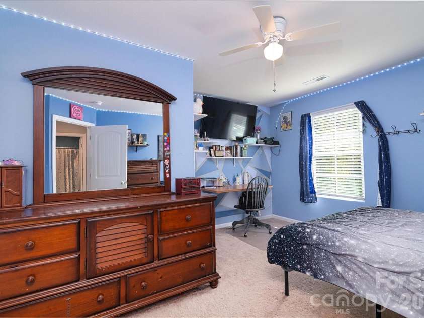 1345 Standing Oak Drive, Salisbury, NC 28146.  MLS# CAR4312108, YatesRealty ID 24018. Bedroom 4