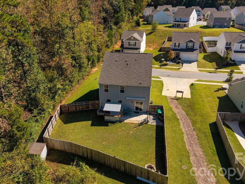 1345 Standing Oak Drive, Salisbury, NC 28146.  MLS# CAR4312108, YatesRealty ID 24018. Fully Fenced Backyard for Extra Privacy!!! 