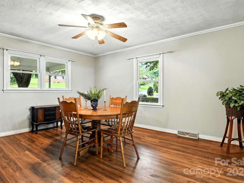 2911 Spencer Street, Lenoir, NC 28645.  MLS# CAR4266701, YatesRealty ID 24018. Dining Room