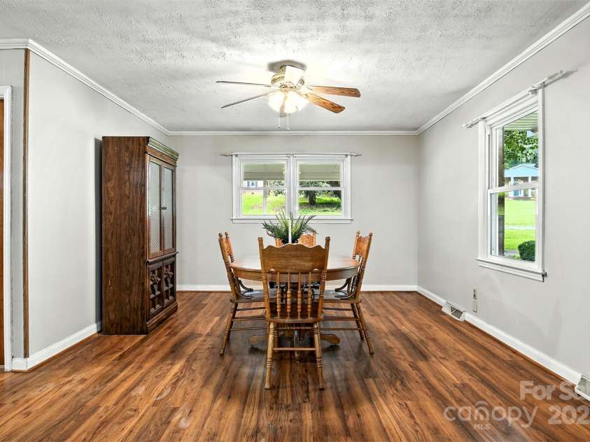 2911 Spencer Street, Lenoir, NC 28645.  MLS# CAR4266701, YatesRealty ID 24018. Dining Room VIew