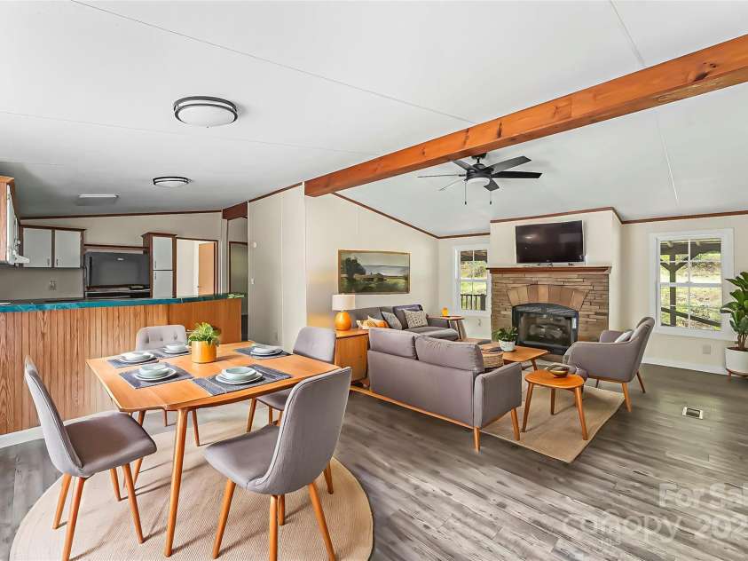 2236 Sisue Street, Morganton, NC 28655.  MLS# CAR4289772, YatesRealty ID 2402. Virtually Staged Living Room