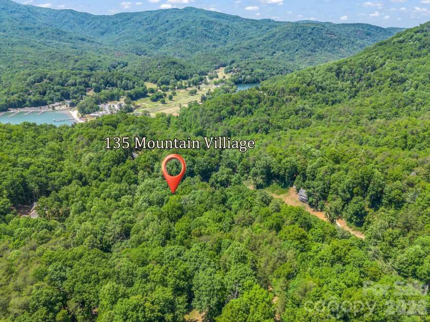 135 Mountain Village Boulevard, Lake Lure, NC 28746.  MLS# CAR4372761, YatesRealty ID 24022. 