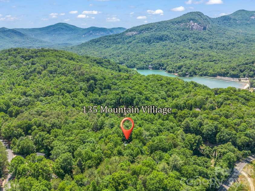 135 Mountain Village Boulevard, Lake Lure, NC 28746.  MLS# CAR4372761, YatesRealty ID 24022. 