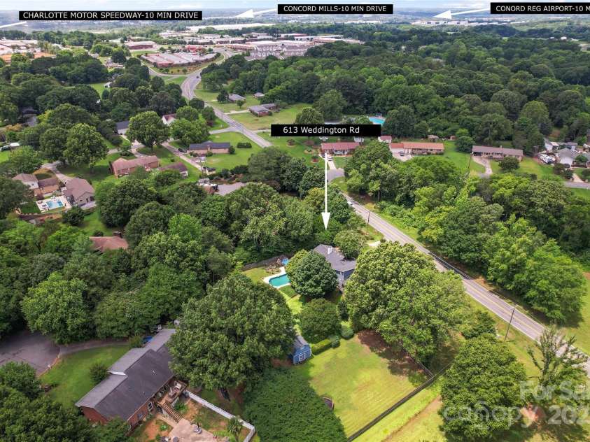 6313 Weddington Road, Concord, NC 28027.  MLS# CAR4267966, YatesRealty ID 24023. 
