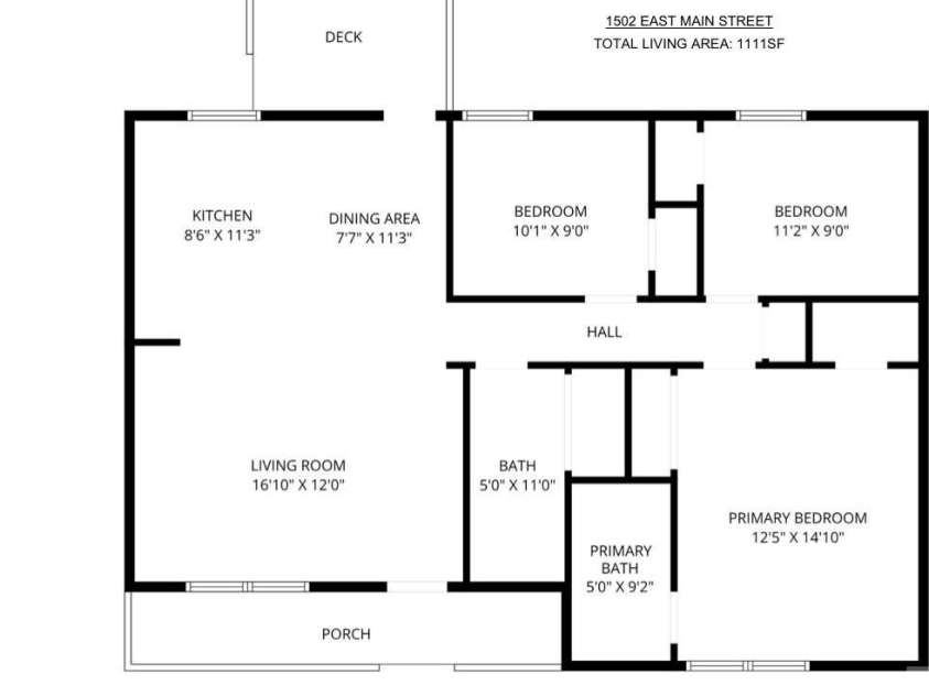 1502 Main Street, Cherryville, NC 28021.  MLS# CAR4384202, YatesRealty ID 24029. 