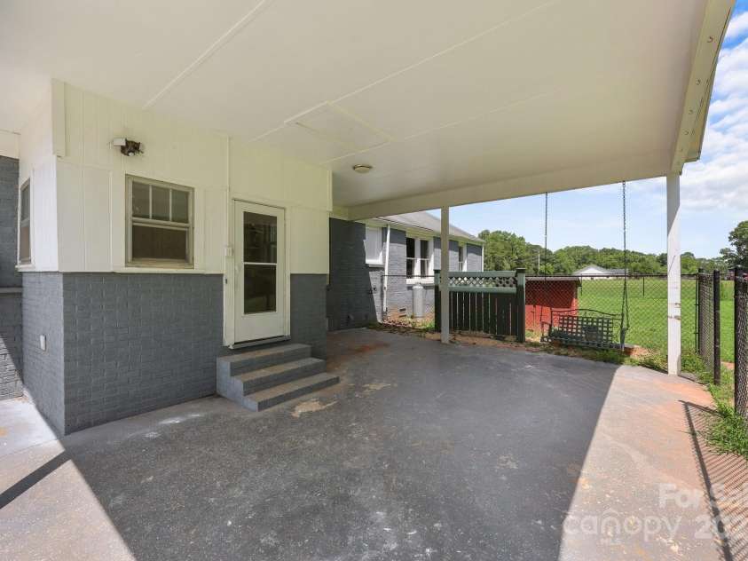 435 Stirewalt Road, China Grove, NC 28023.  MLS# CAR4273185, YatesRealty ID 24034. Carport or covered patio area