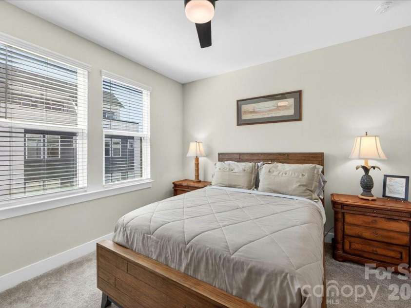 4136 Castleton Road, Charlotte, NC 28211.  MLS# CAR4381124, YatesRealty ID 24040. Guest bedroom #2 with its own ensuite bathroom.