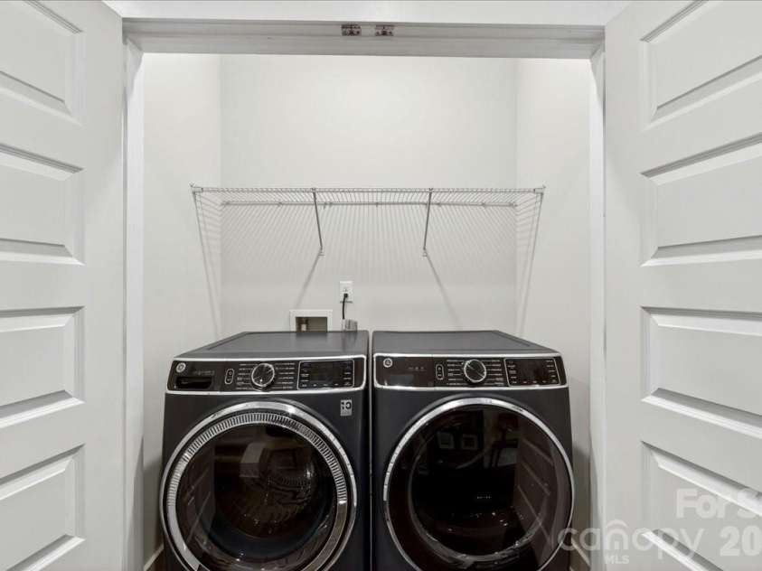 4136 Castleton Road, Charlotte, NC 28211.  MLS# CAR4381124, YatesRealty ID 24040. Laundry closet located on third level.