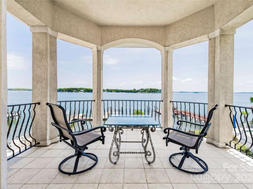 3446 Governors Island Drive, Denver, NC 28037.  MLS# CAR4158875, YatesRealty ID 24043. Balcony off guest suite