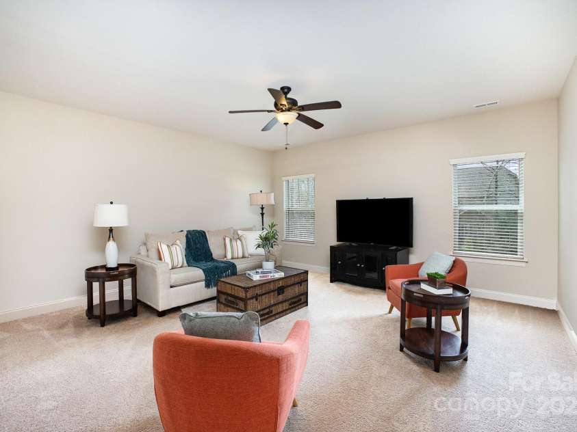 2110 Capricorn Avenue, Indian Trail, NC 28079.  MLS# CAR4237555, YatesRealty ID 24048. Bonus room/bedroom upstairs