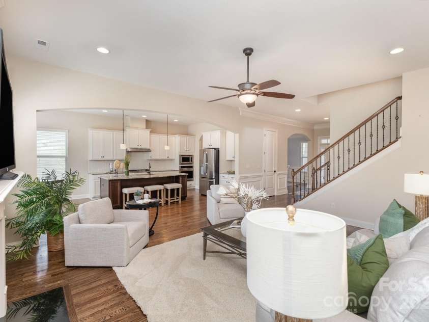 2110 Capricorn Avenue, Indian Trail, NC 28079.  MLS# CAR4237555, YatesRealty ID 24048. Open layout