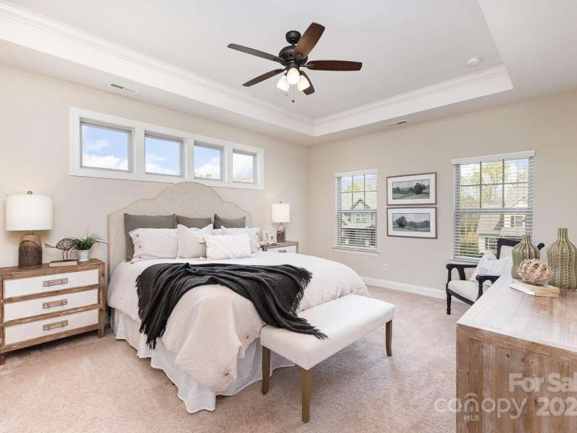 2110 Capricorn Avenue, Indian Trail, NC 28079.  MLS# CAR4237555, YatesRealty ID 24048. Primary bedroom upstairs