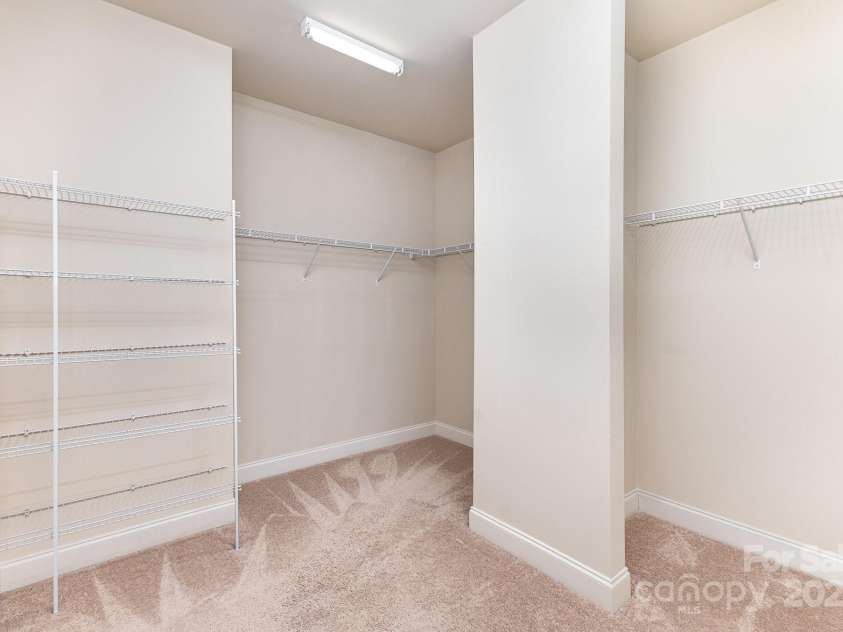 2110 Capricorn Avenue, Indian Trail, NC 28079.  MLS# CAR4237555, YatesRealty ID 24048. Primary closet