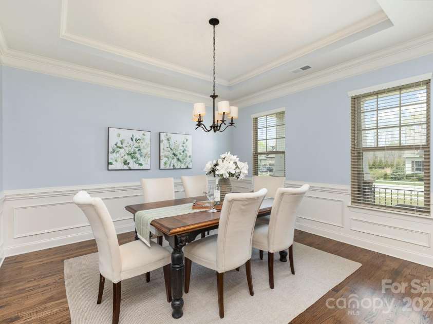2110 Capricorn Avenue, Indian Trail, NC 28079.  MLS# CAR4237555, YatesRealty ID 24048. Separate dining room