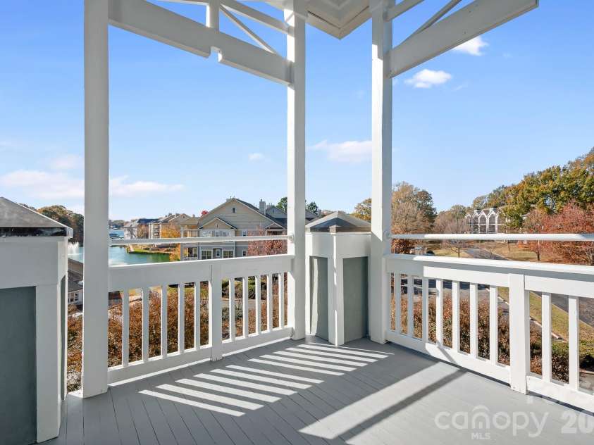 18816 Nautical Drive, Cornelius, NC 28031.  MLS# CAR4321844, YatesRealty ID 2405. Covered Balcony to Enjoy Waterviews
