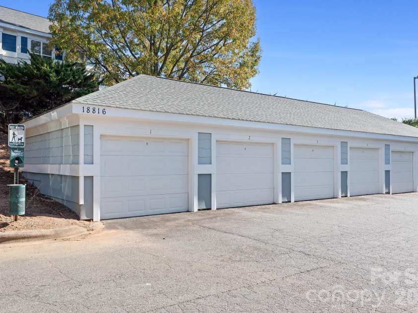 18816 Nautical Drive, Cornelius, NC 28031.  MLS# CAR4321844, YatesRealty ID 2405. Garages become available for sale on occasion.