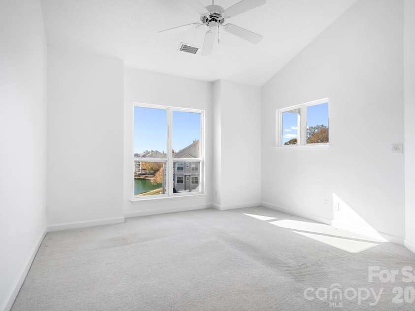 18816 Nautical Drive, Cornelius, NC 28031.  MLS# CAR4321844, YatesRealty ID 2405. Seller giving $15,000 flooring allowance! Primary Bedroom - 1 of 3 bedrooms. Carpet virtually enhanced.