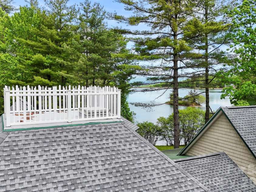1592 Eagle Lake Drive, Brevard, NC 28712.  MLS# CAR4384665, YatesRealty ID 24052. Widow's Walk