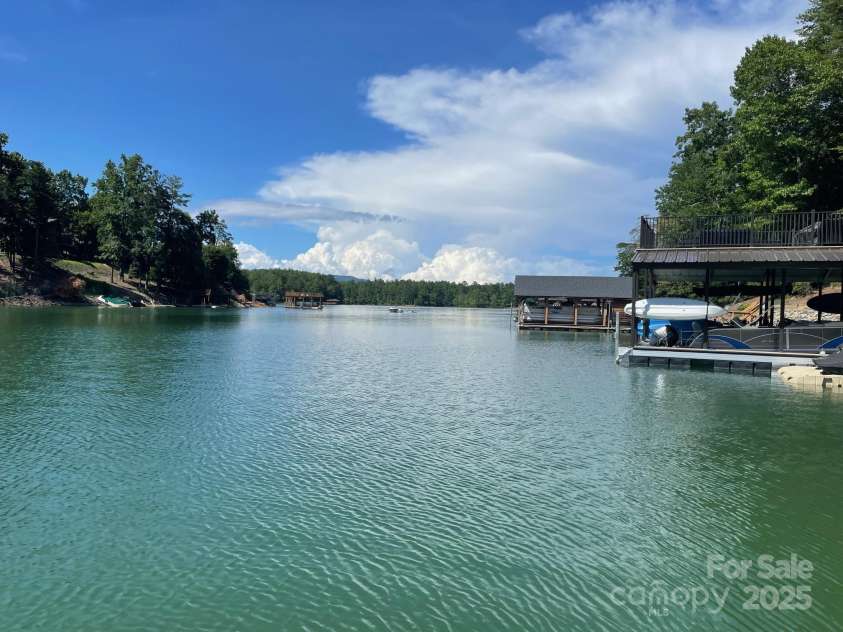 357 Lentz Landing Lane, Nebo, NC 28761.  MLS# CAR4256911, YatesRealty ID 24063. Afternoon from the Dock
