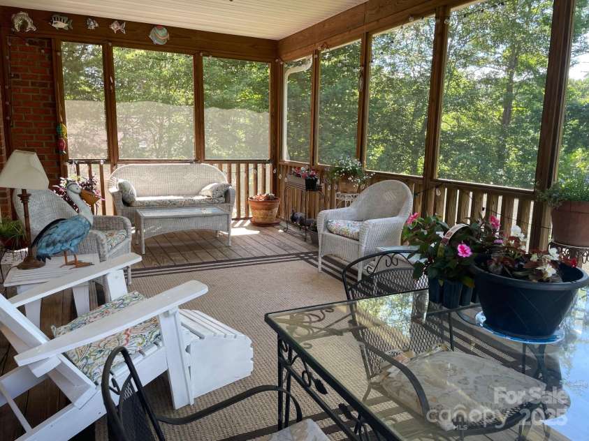357 Lentz Landing Lane, Nebo, NC 28761.  MLS# CAR4256911, YatesRealty ID 24063. Screened porch-Main