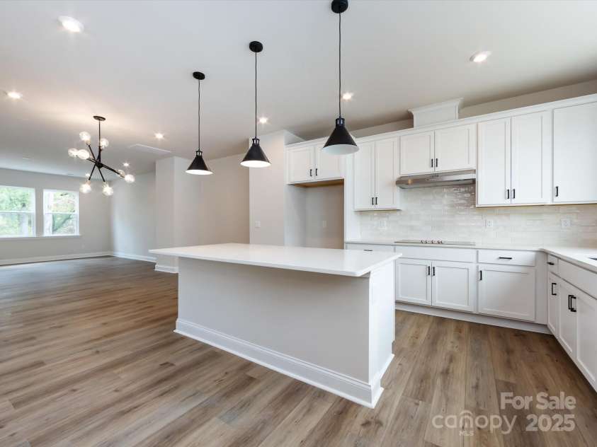 7944 Cedarsmith Court, Charlotte, NC 28217.  MLS# CAR4215191, YatesRealty ID 24064. Gourmet Layout Kitchen with Designer Pendant Lighting.