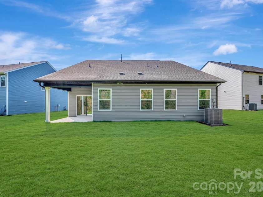 1777 Boulder Ridge Drive, Gastonia, NC 28052.  MLS# CAR4384720, YatesRealty ID 24071. Rear exterior