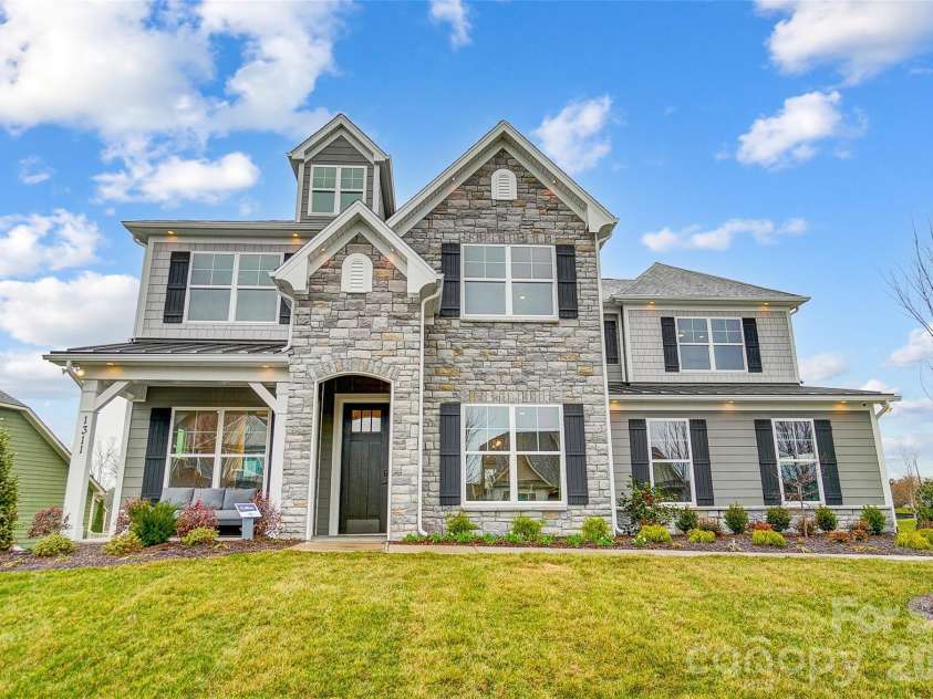 1311 Wiggins Drive, Gastonia, NC 28054.  MLS# CAR4384773, YatesRealty ID 24075. Homesite 131 features a Colfax E Floorplan