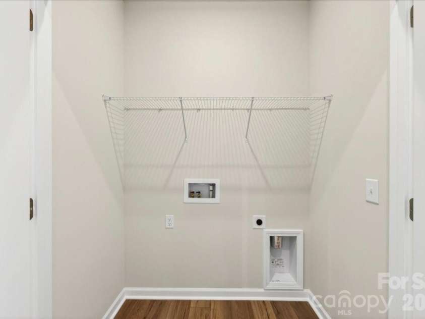 6049 Longar Lane, Charlotte, NC 28269.  MLS# CAR4384836, YatesRealty ID 24079. Laundry Closet 
