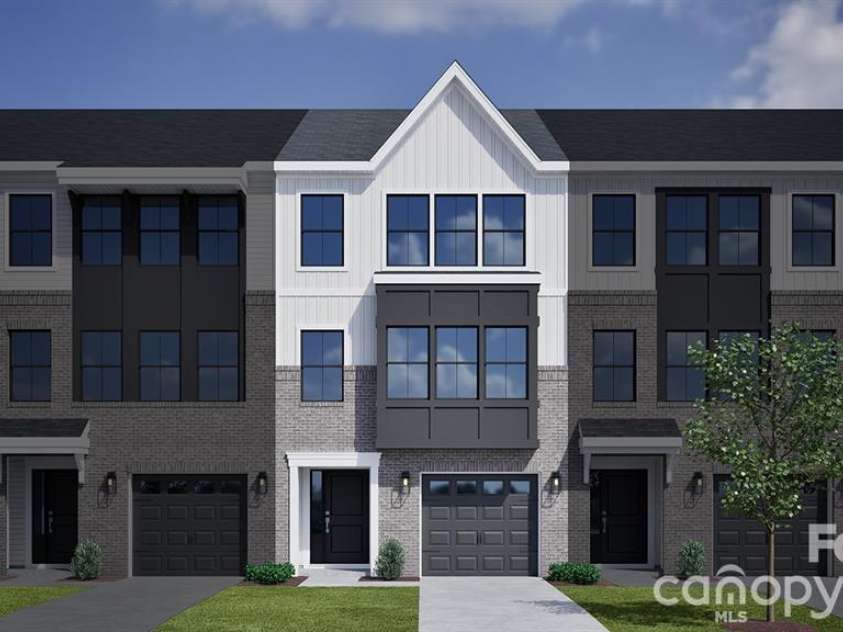 7417 Mashburn Drive, Charlotte, NC 28269.  MLS# CAR4410385, YatesRealty ID 24082. Lot 99 - home will be an end-unit