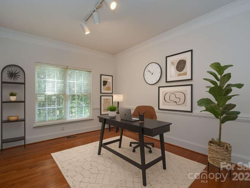 8510 Glade Court, Huntersville, NC 28078.  MLS# CAR4275837, YatesRealty ID 24089. Office / Dining Room / Sitting area