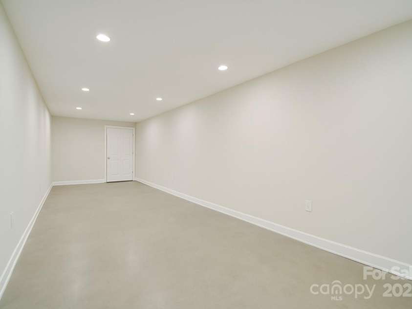 8510 Glade Court, Huntersville, NC 28078.  MLS# CAR4275837, YatesRealty ID 24089. Rendering of finished basement area (Not to scale).