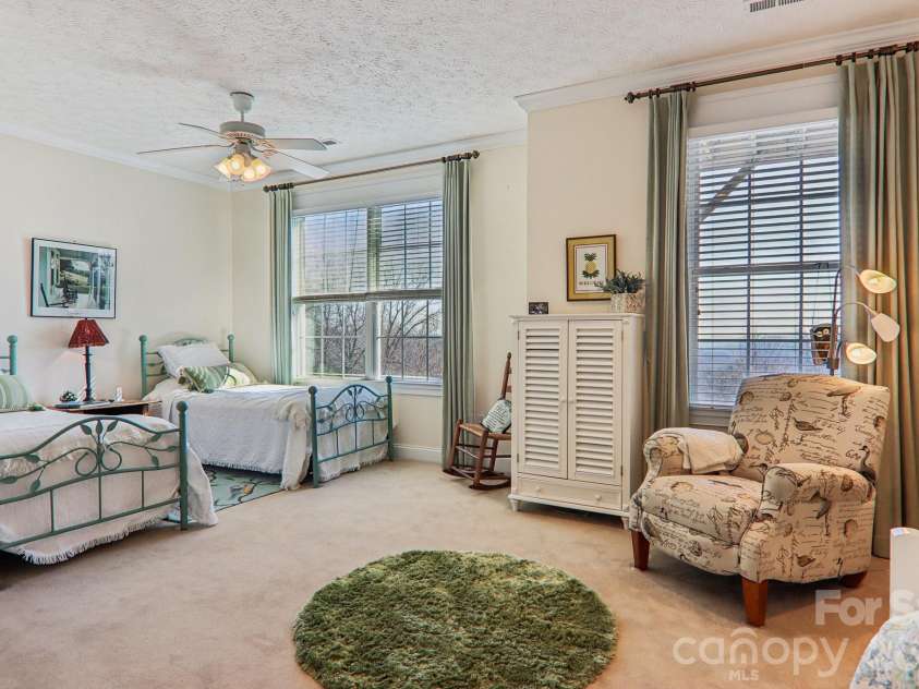 209 Rowland Drive, Laurel Park, NC 28739.  MLS# CAR4348901, YatesRealty ID 2409. Another inviting bedroom with flexibility for changing needs.