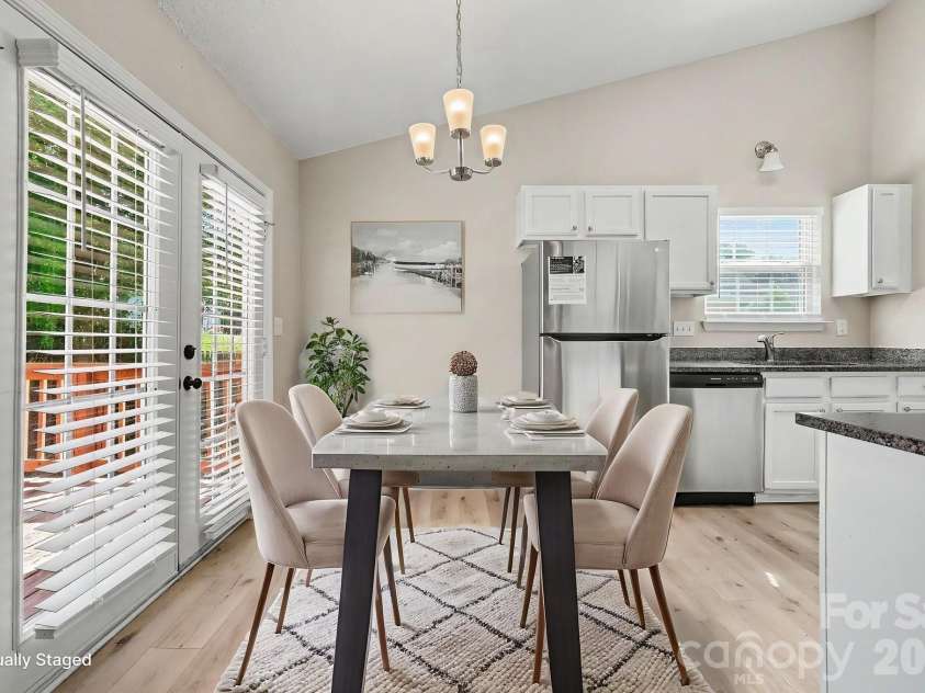 5463 Realtree Lane, Charlotte, NC 28214.  MLS# CAR4382954, YatesRealty ID 24090. Virtually Staged