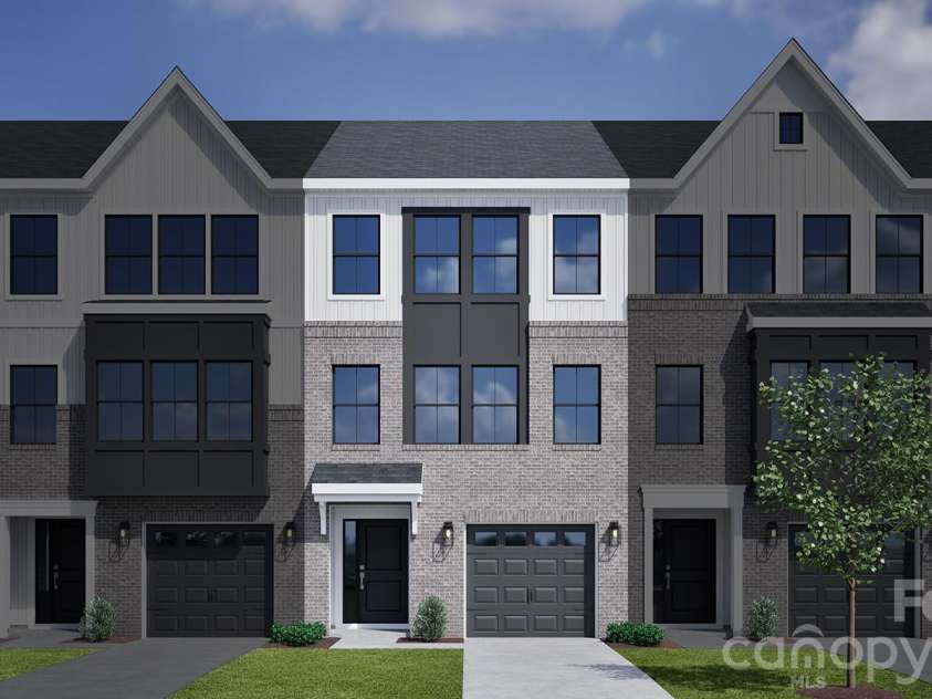 7425 Mashburn Drive, Charlotte, NC 28269.  MLS# CAR4384867, YatesRealty ID 24093. Rendering for Homesite 101 - Tigerlily A