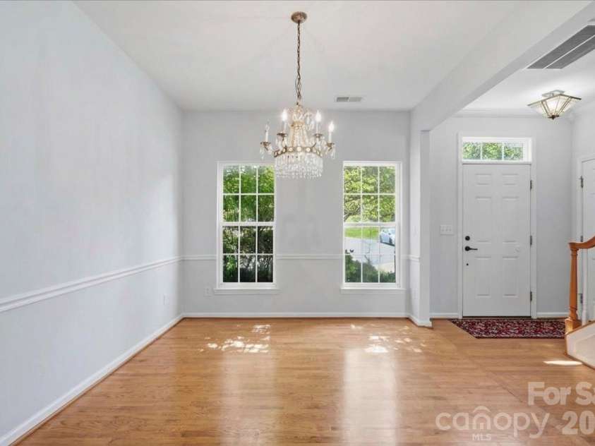 4209 Piccadilly Lane, Fort Mill, SC 29707.  MLS# CAR4384861, YatesRealty ID 24097. Dining area