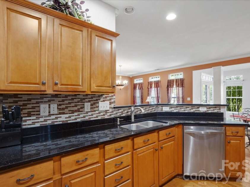 4209 Piccadilly Lane, Fort Mill, SC 29707.  MLS# CAR4384861, YatesRealty ID 24097. Kitchen countertop and back splash