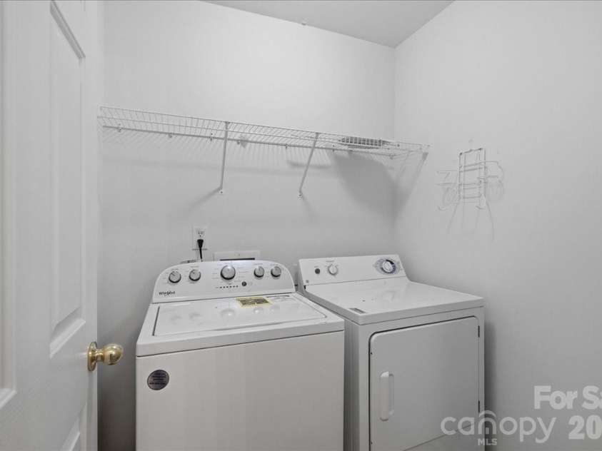 4209 Piccadilly Lane, Fort Mill, SC 29707.  MLS# CAR4384861, YatesRealty ID 24097. Laundry room upper