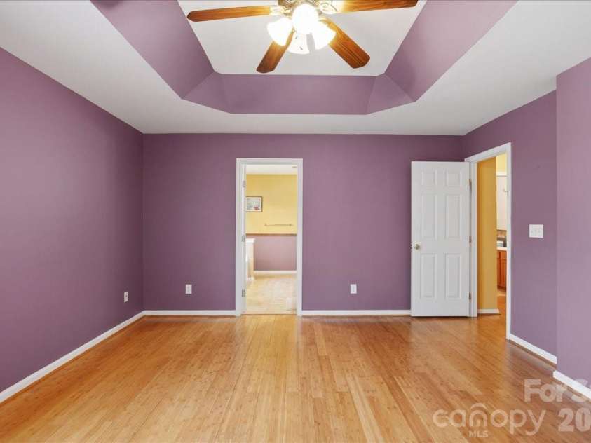 4209 Piccadilly Lane, Fort Mill, SC 29707.  MLS# CAR4384861, YatesRealty ID 24097. Primary Suit and tray ceiling